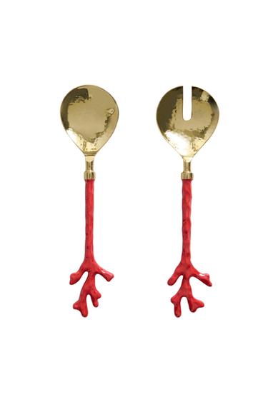 ENSEMBLE COUVERTS DE SERVICE CORAIL | MARISA BERENSON - Corail de Zara