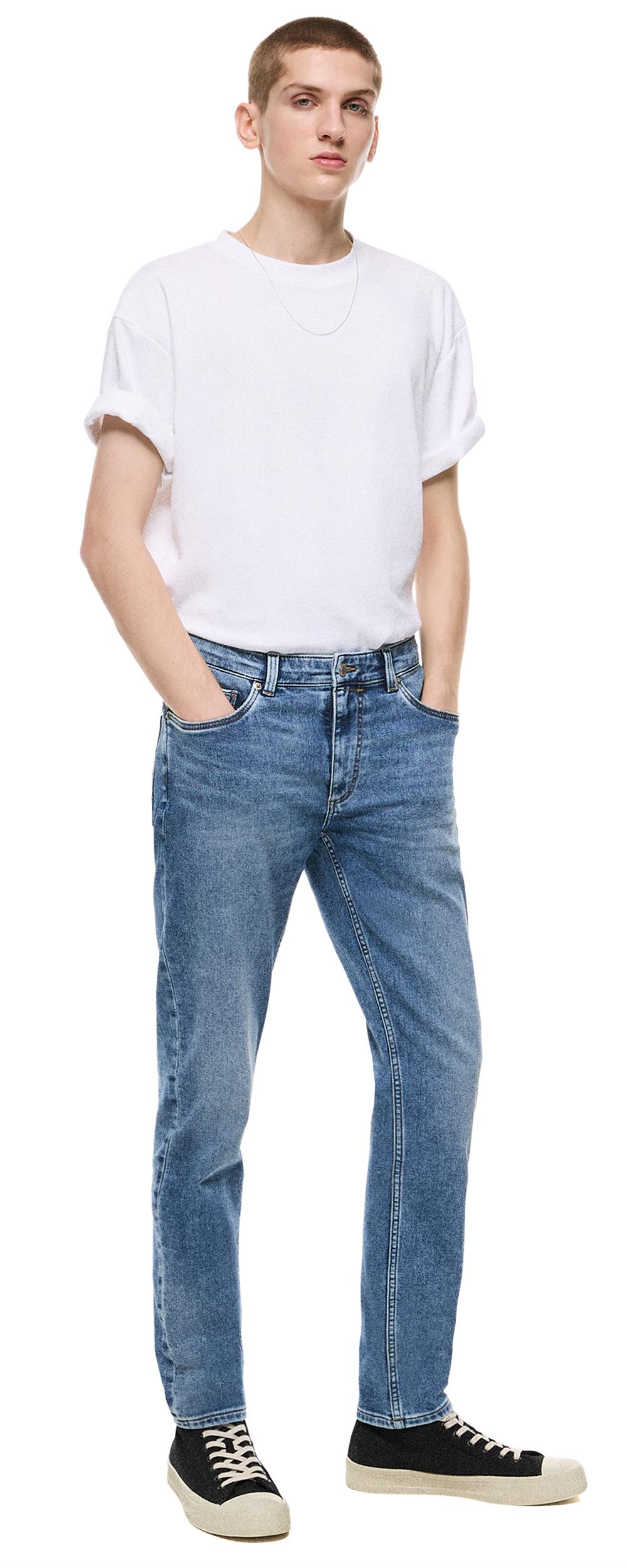 Zara mens tapered hot sale jeans