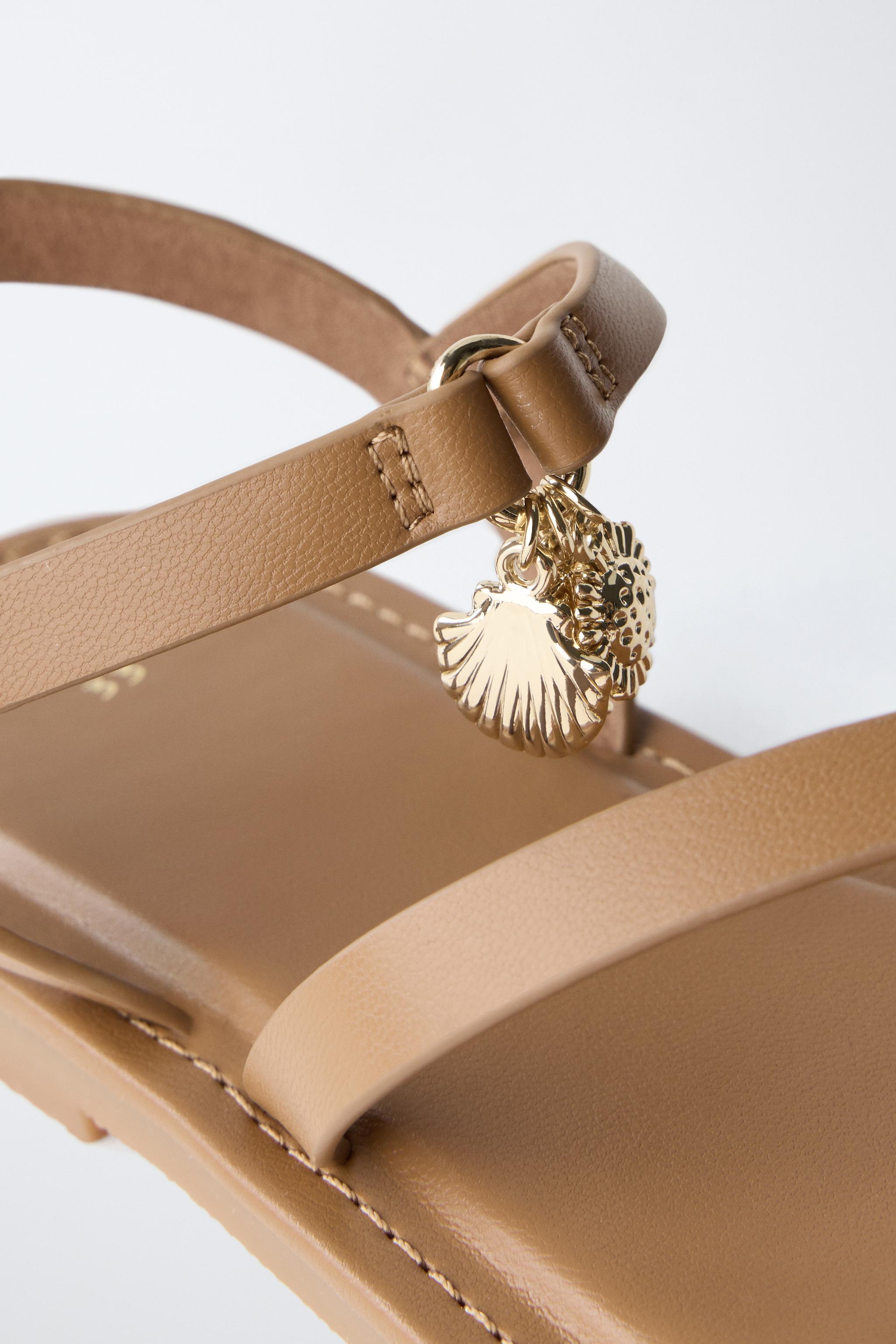 Детские сандалии Zara CHARM SANDALS — фото 3