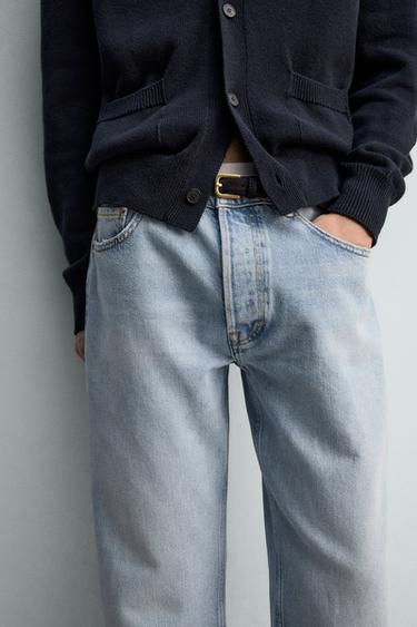 JEAN COUPE DROITE - Bleu clair de Zara - Image 6