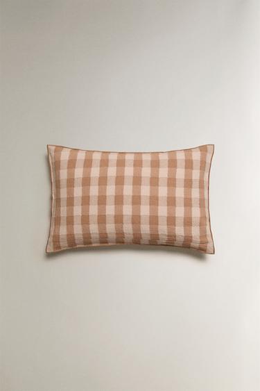 HOUSSE DE COUSSIN VICHY - Tuile de Zara - Image 2
