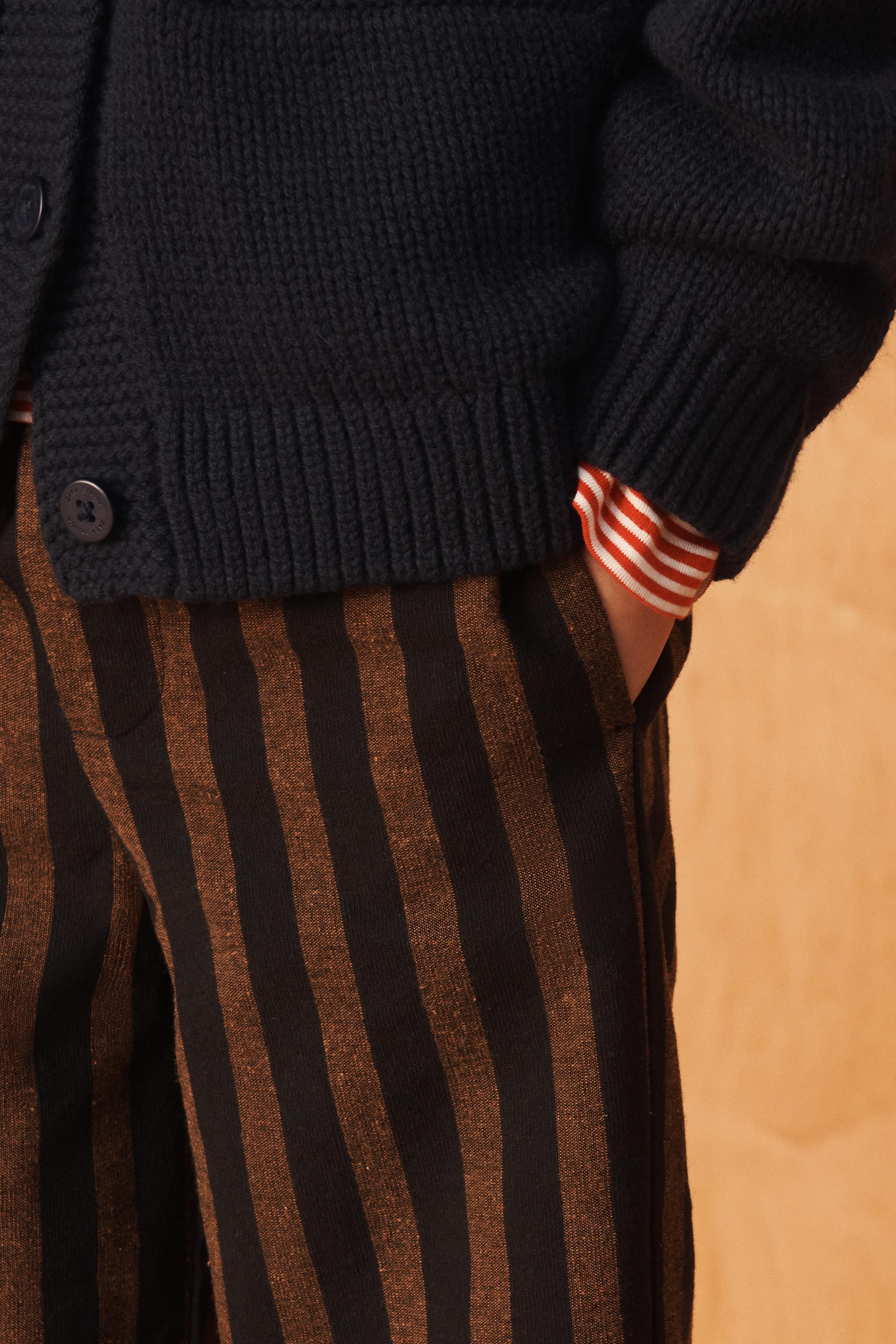 LIMITED EDITION STRIPED BAGGY PANTS