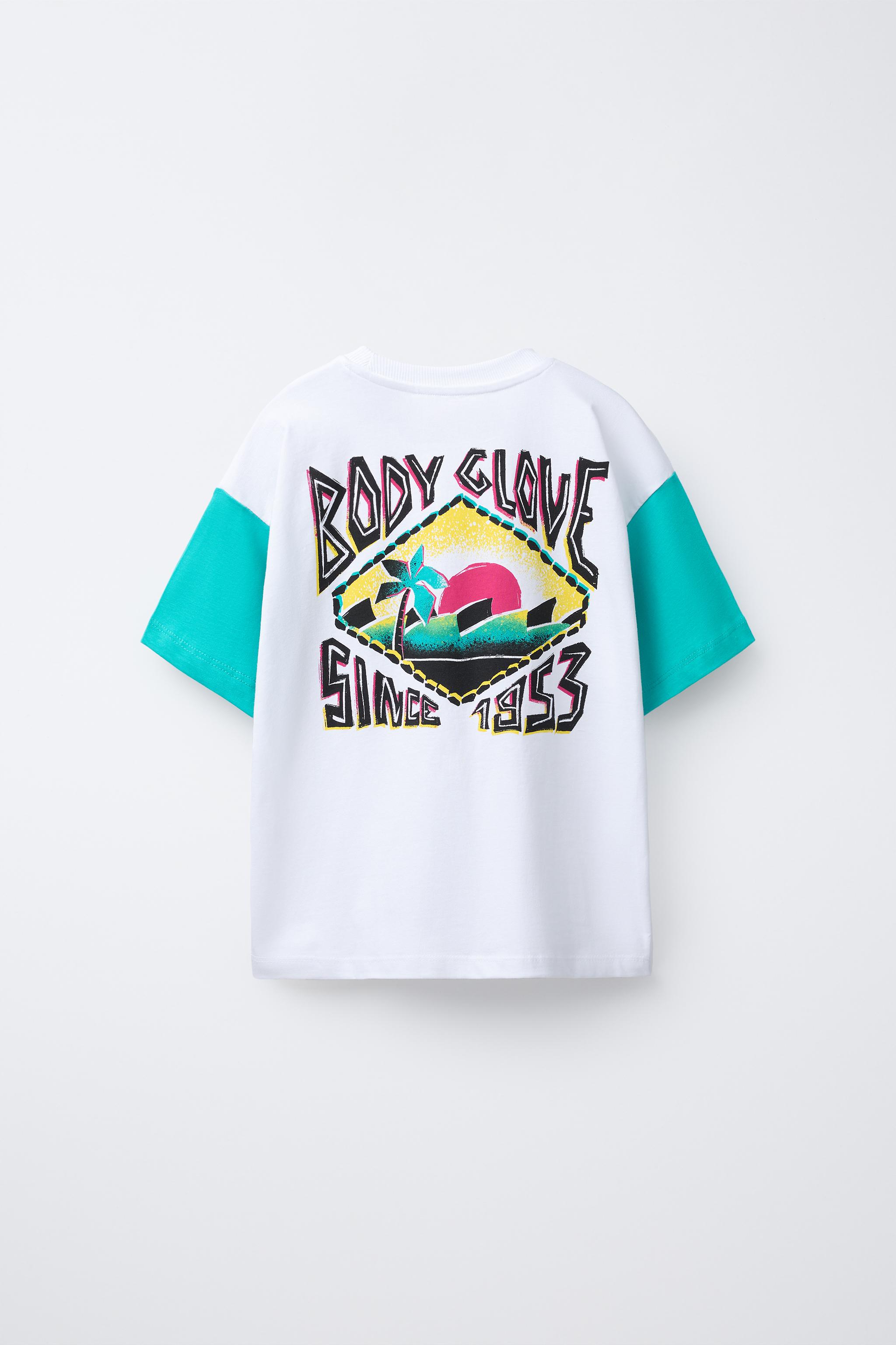 T-SHIRT MANCHES CONTRASTANTES ZARA X BODY GLOVE ®