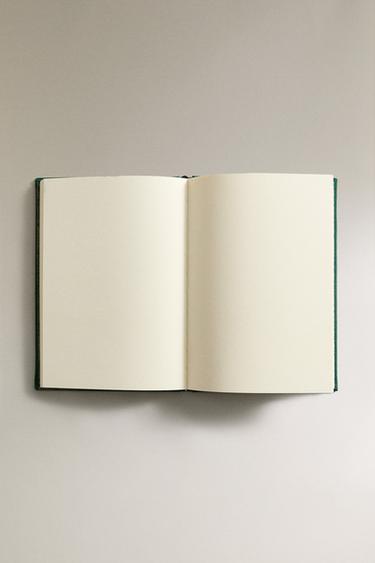 CAHIER VERT COUVERTURE RIGIDE RUE DU BAC - Vert de Zara - Image 3