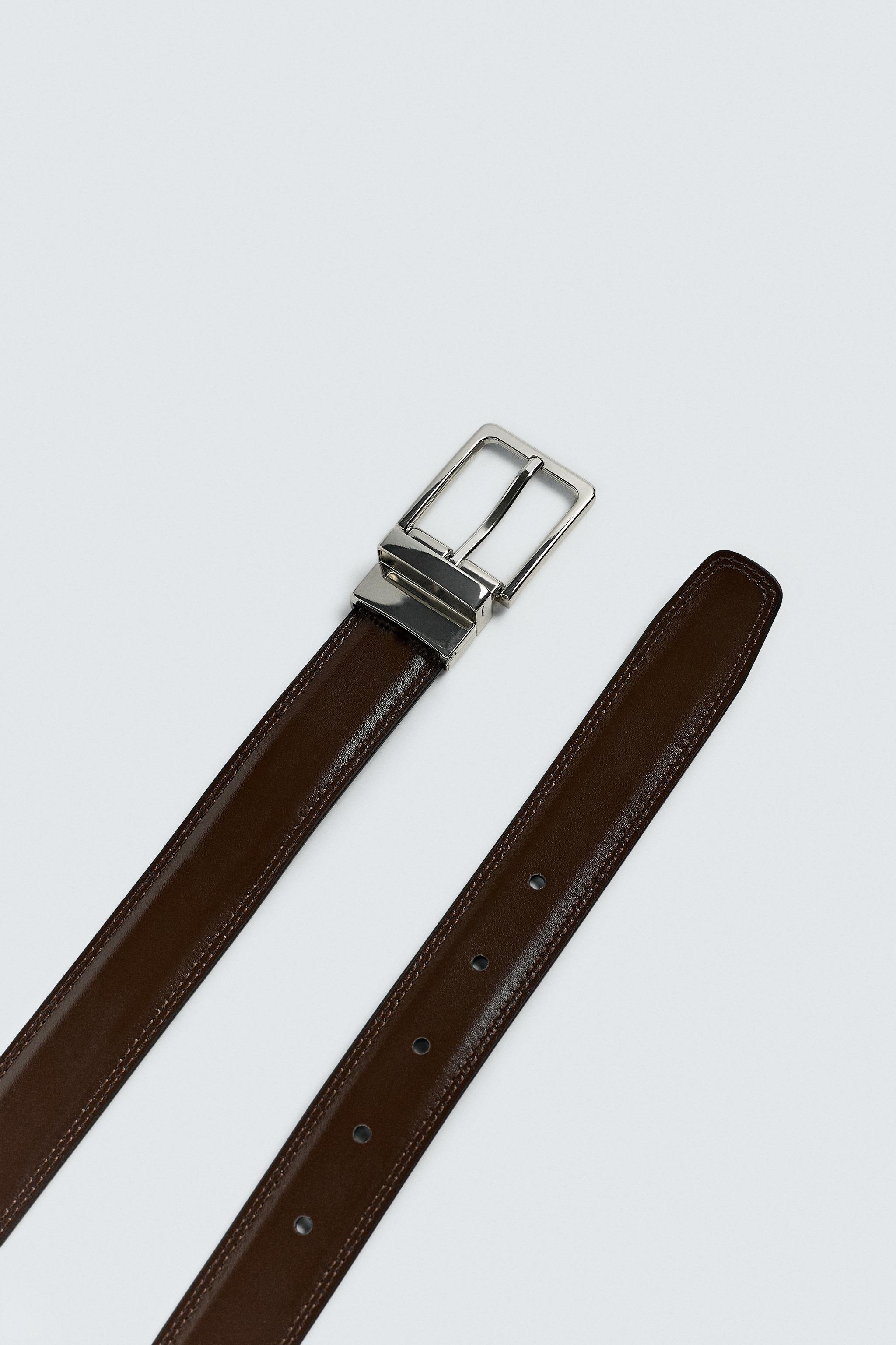 CEINTURE RÉVERSIBLE EN CUIR