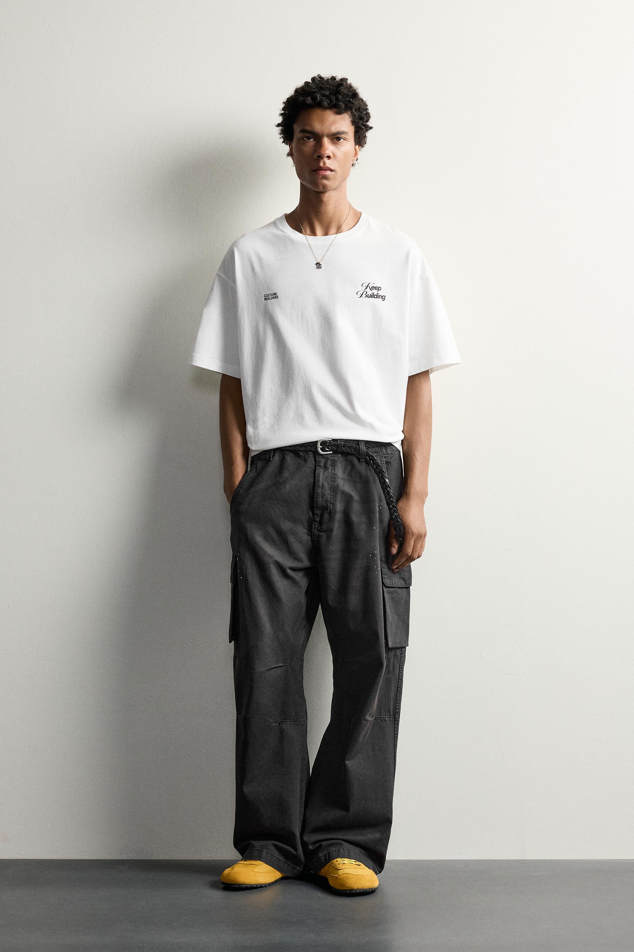 T-SHIRT RELAXED FIT À IMPRIMÉ DÉS
