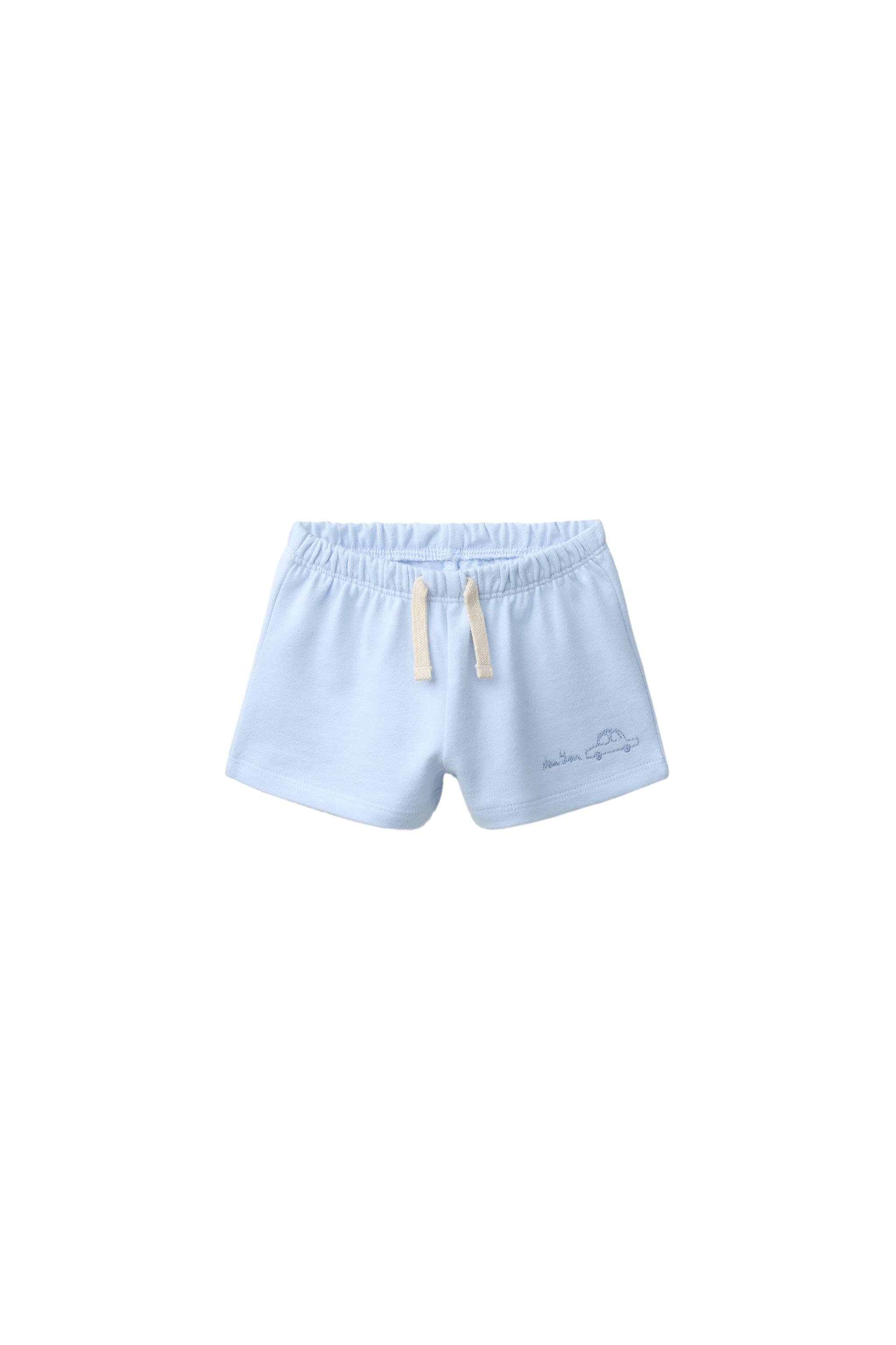 EMBROIDERED SHORTS