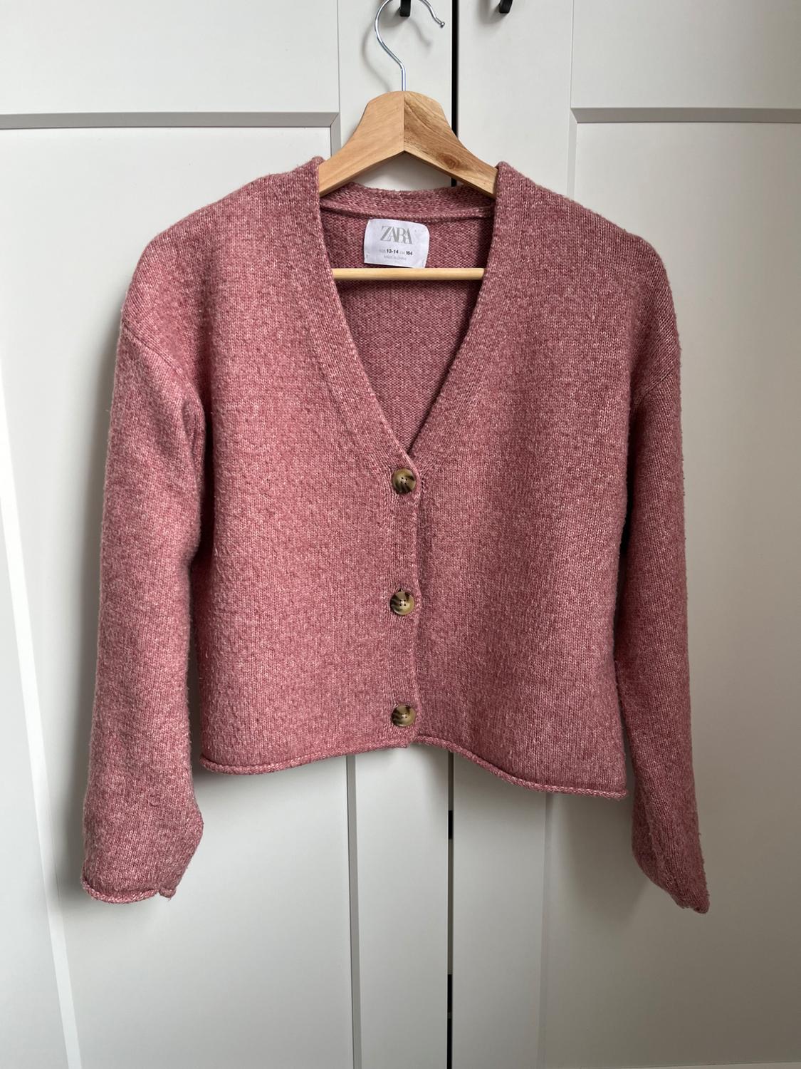 PLAIN KNIT CARDIGAN