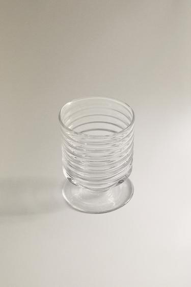 VERRE RELIEF LIGNES - Transparent de Zara - Image 1