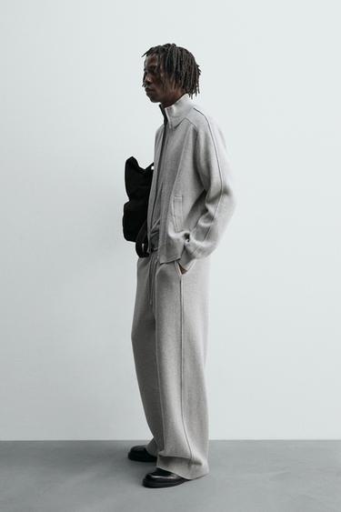 ZIP-UP CARDIGAN - Grey marl by Zara - Image 3
