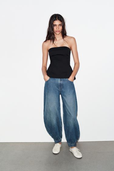 TOP PALABRA DE HONRA - Negro de Zara