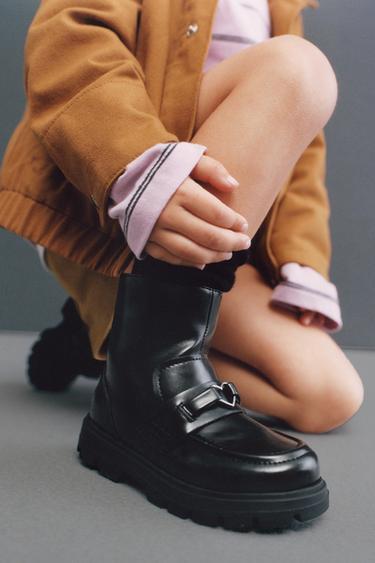 EMBELLISHED BOOTS - Black by Zara - Image 0