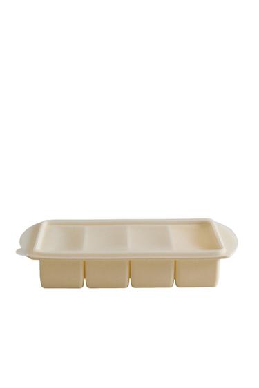 SILICONE CONTAINER WITH COMPARTMENTS - Cream by Zara