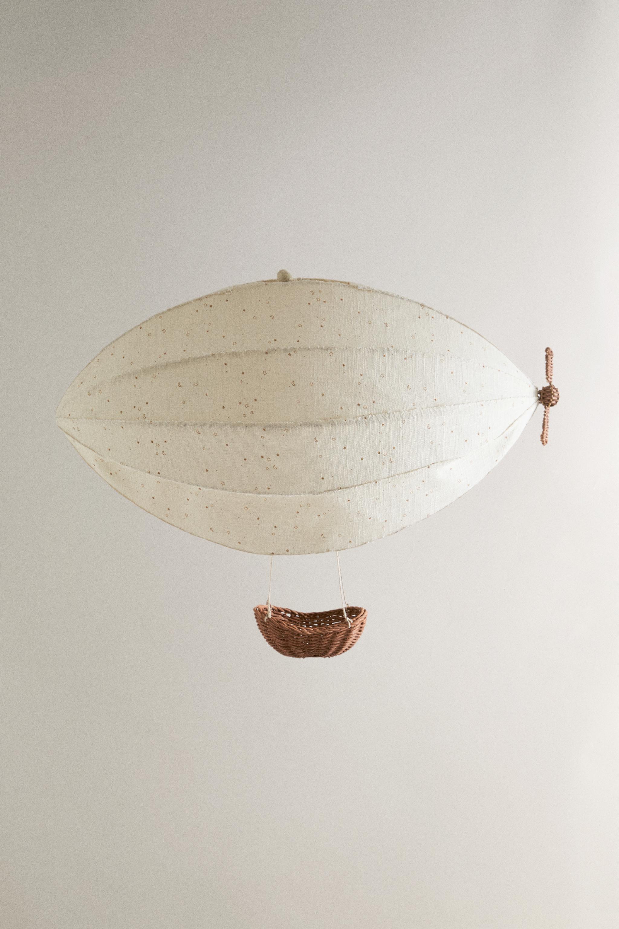 キッズ 飛行船シーリングランプシェード - オフホワイト | ZARA Japan