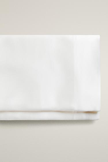MULBERRY SILK FLAT SHEET - Ecru by Zara