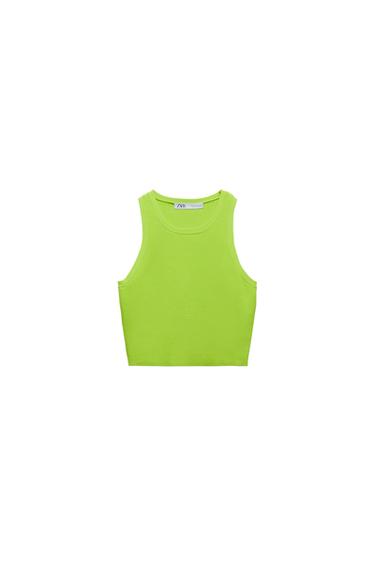 KNIT CROP TOP