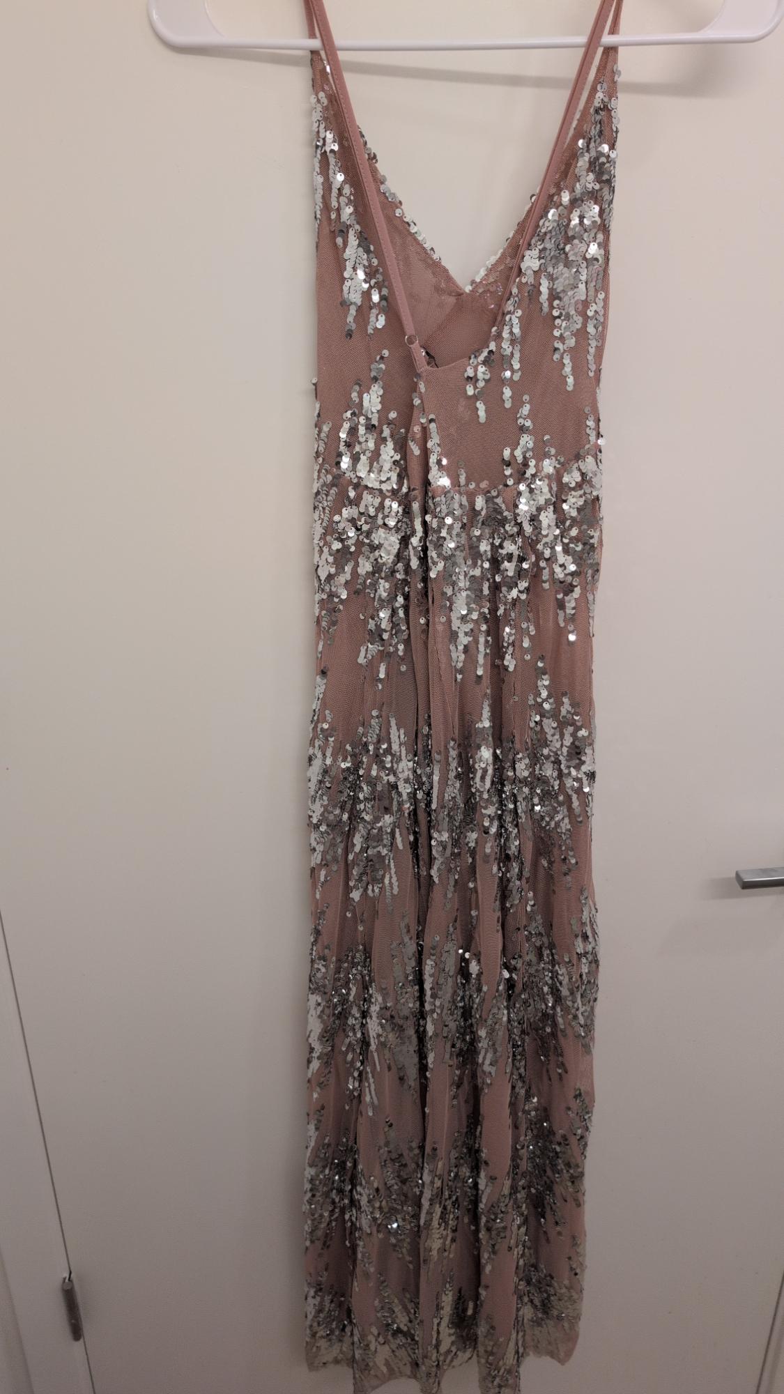 STRAPPY DRESS WITH SEQUINS - Image 4