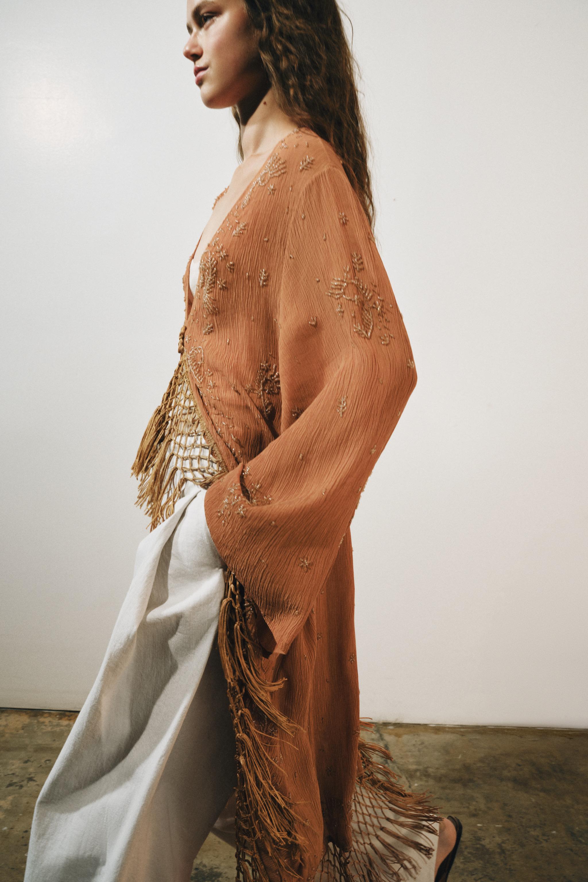 ZW COLLECTION EMBROIDERED KAFTAN
