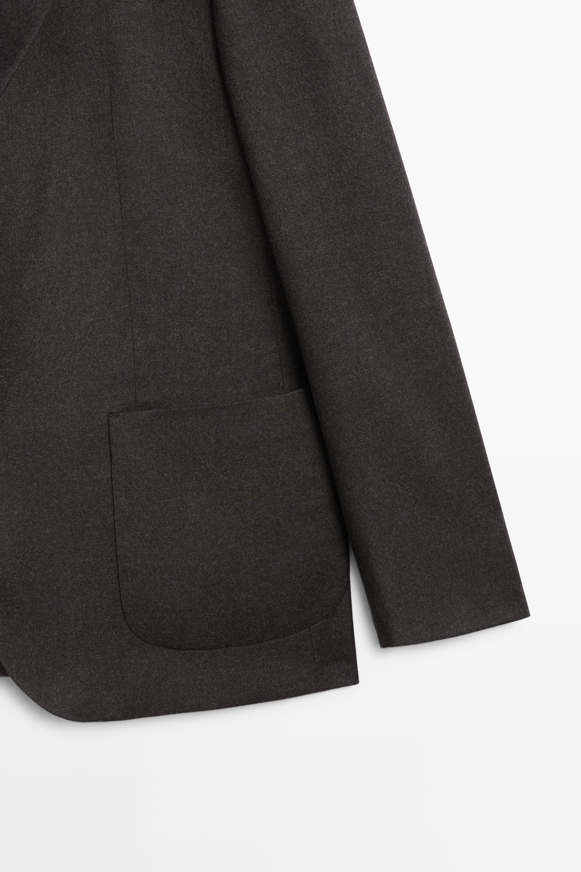 100% wool suit blazer