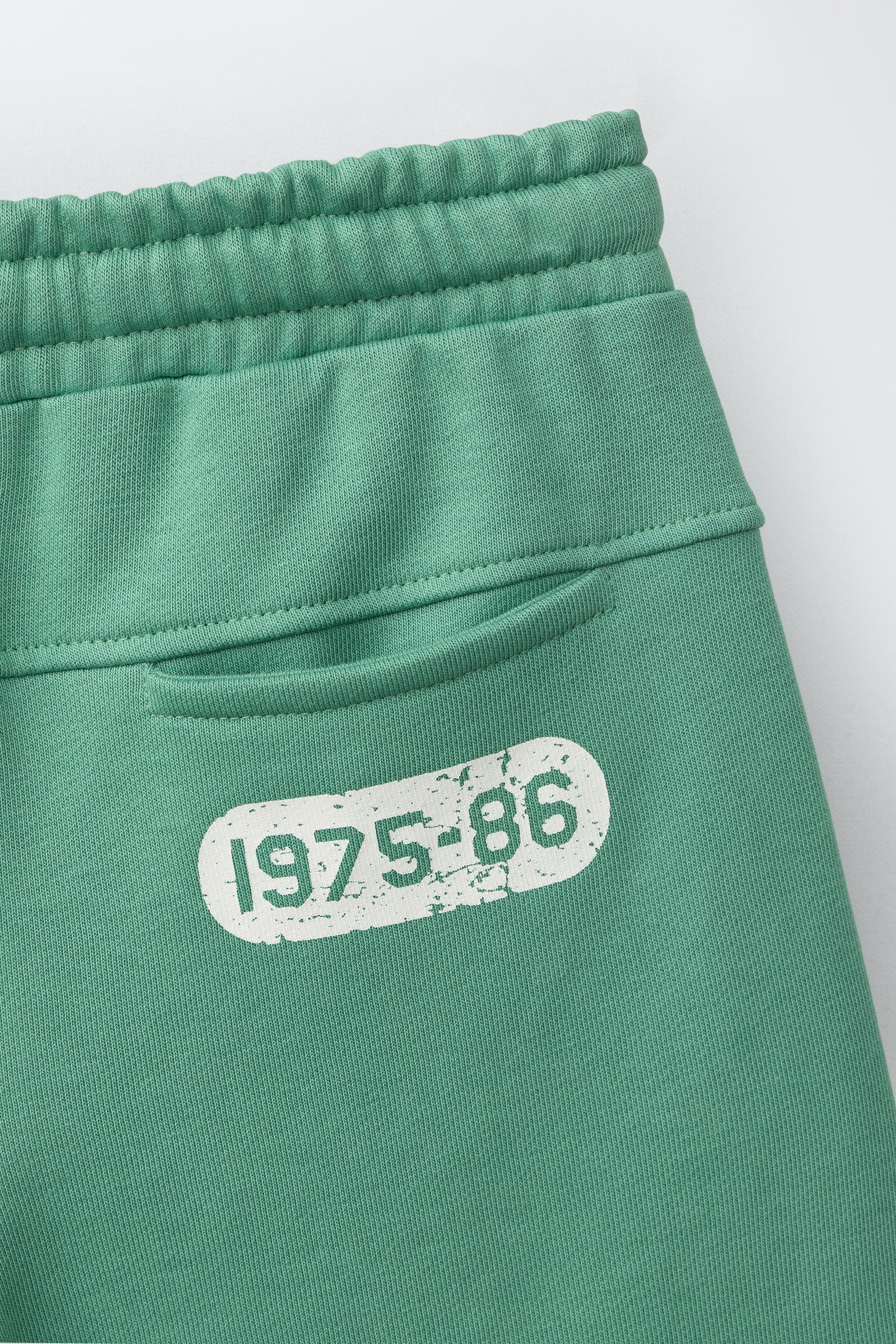 Детские шорты Zara PRINTED JOGGING SHORTS — фото 4