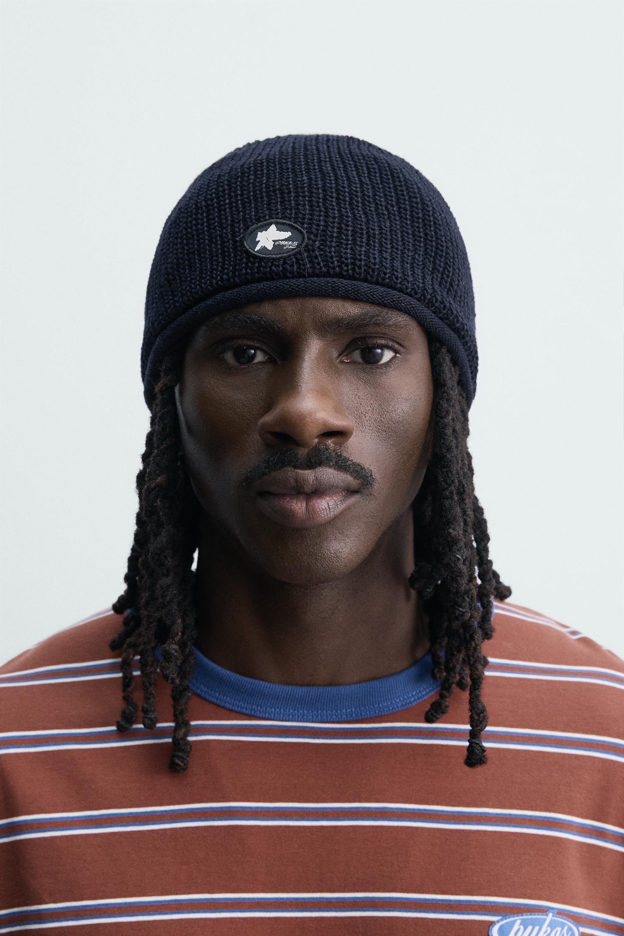 Zara Pukas Surf X Zara %100 Keten Örgü Bere