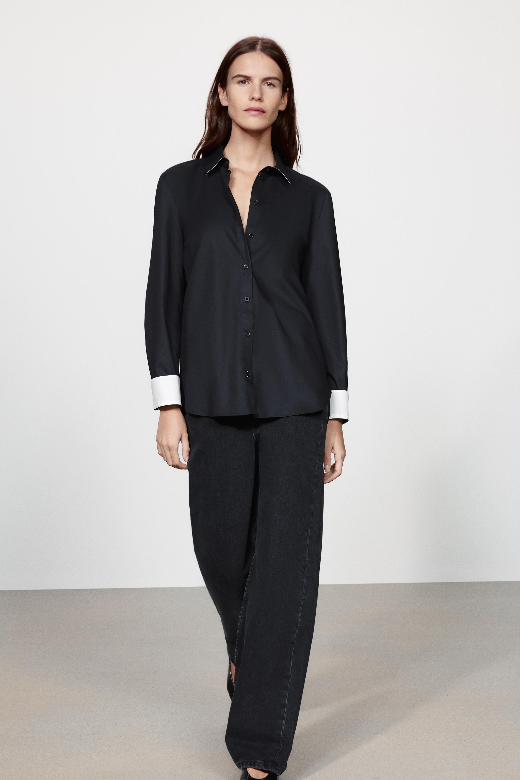 ZW COLLECTION CONTRAST SHIRT