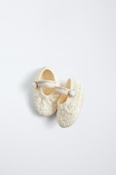 SAPATINHO DE ALGODÃO - Branco-cru da Zara - Imagem 0