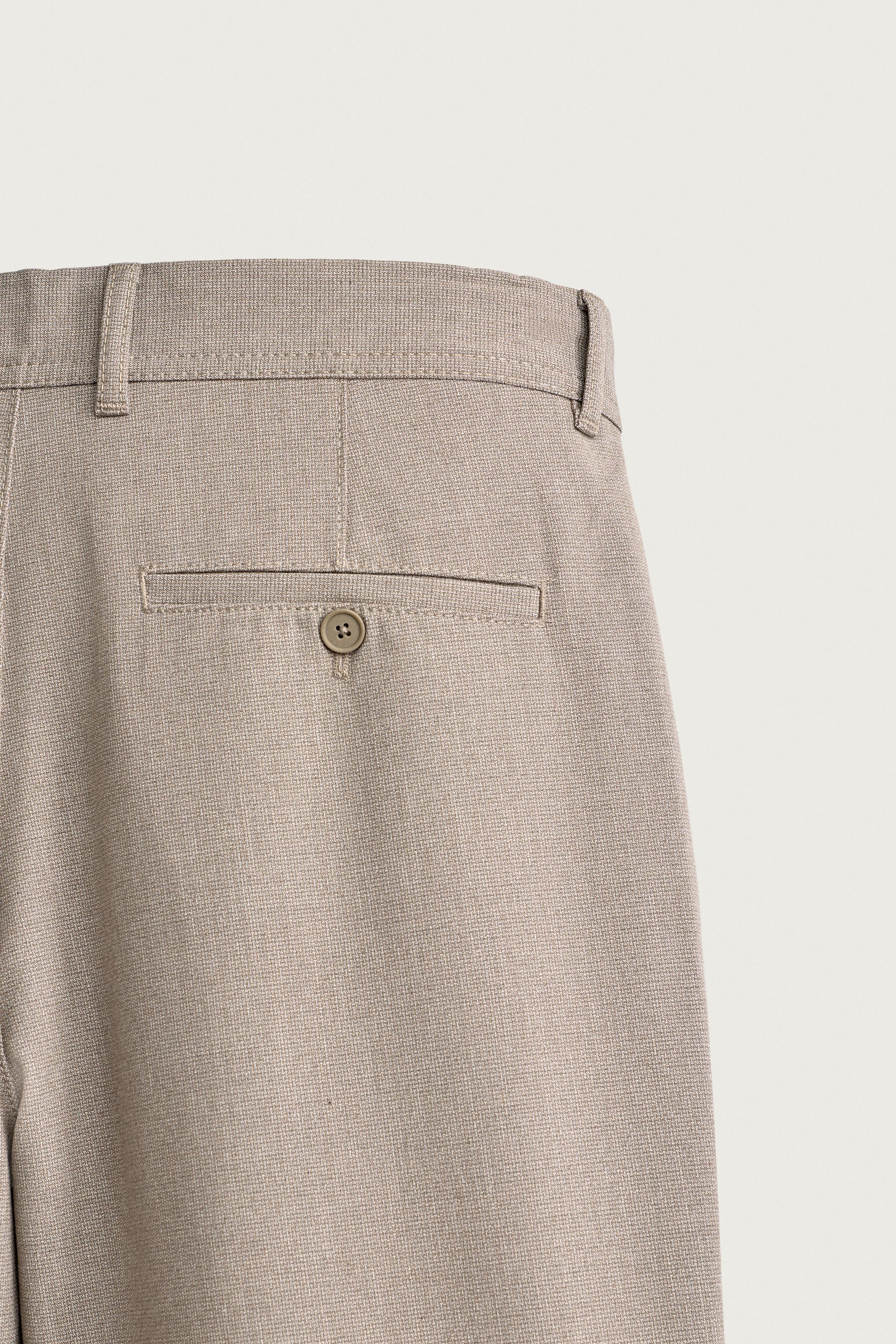 COMFORT STRUCTURED CHINO PANTS