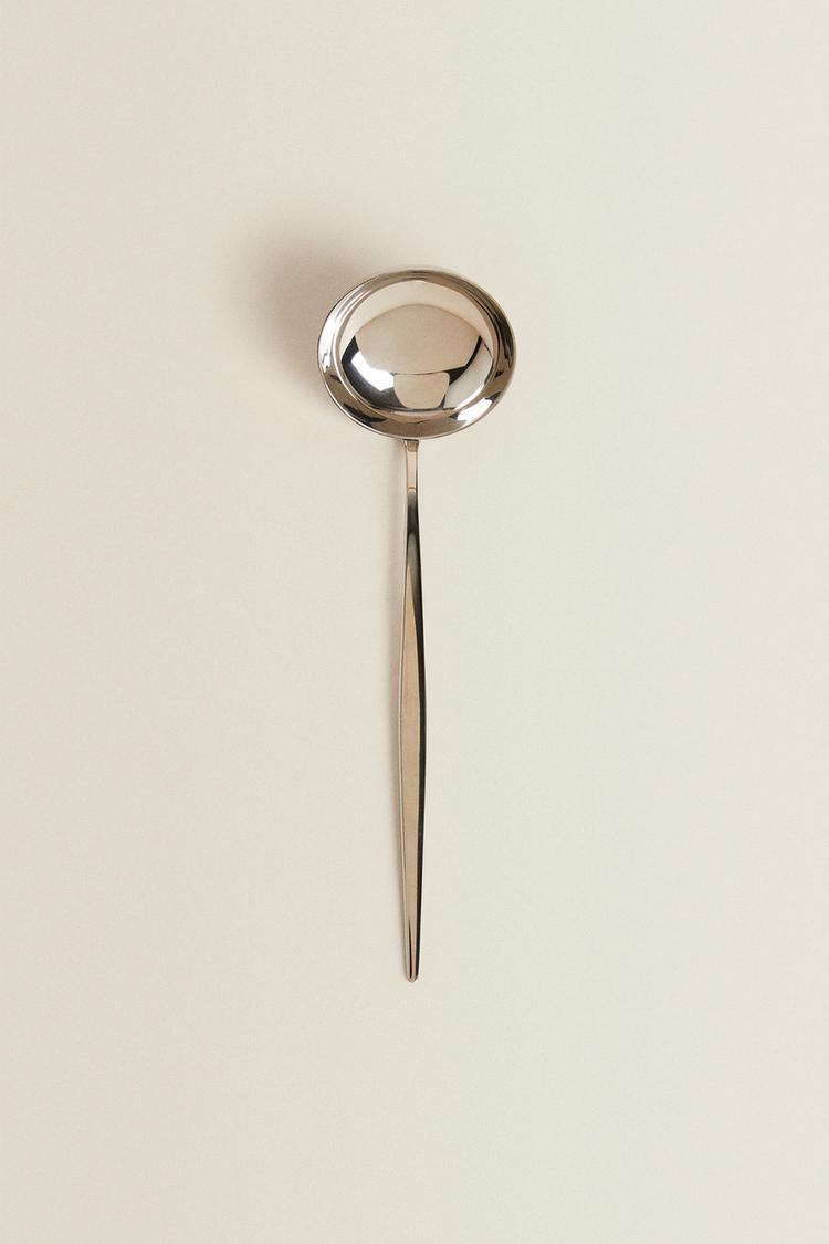 Pekky Cucchiai Da Zuppa In Acciaio Inox, Set Da 4 Pezzi, 18,8 Cm, Lucidi