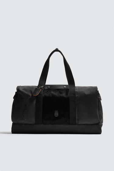 SHOPPER AUS STOFF X SR_A - Schwarz von Zara