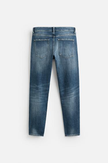 JEAN SKINNY DÉCHIRÉ - Bleu moyen de Zara - Image 6