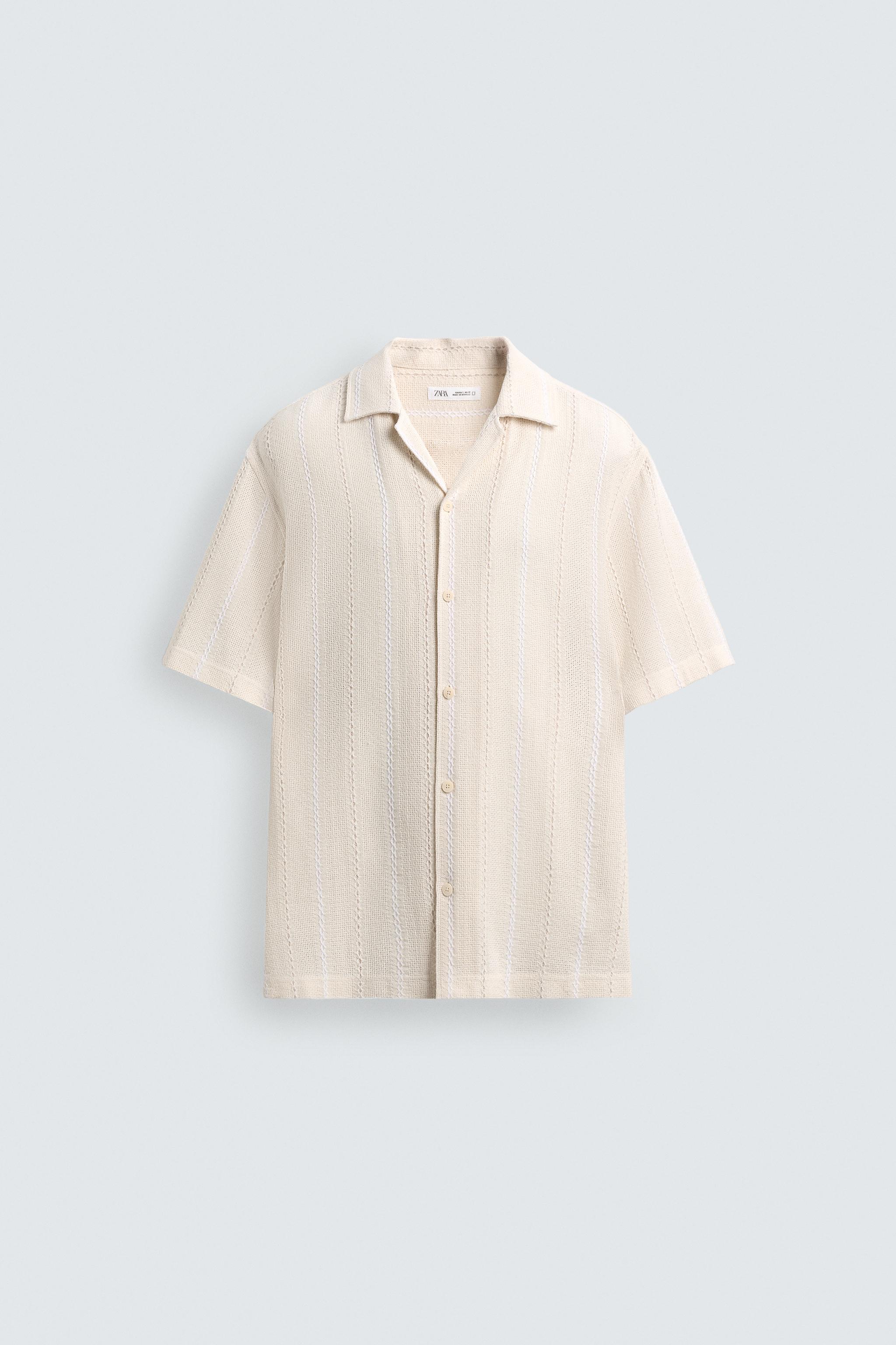 GEOMETRIC JACQUARD SHIRT