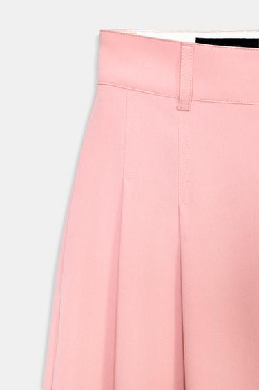 DARTED TROUSERS - Mid-pink by Zara - Image 10