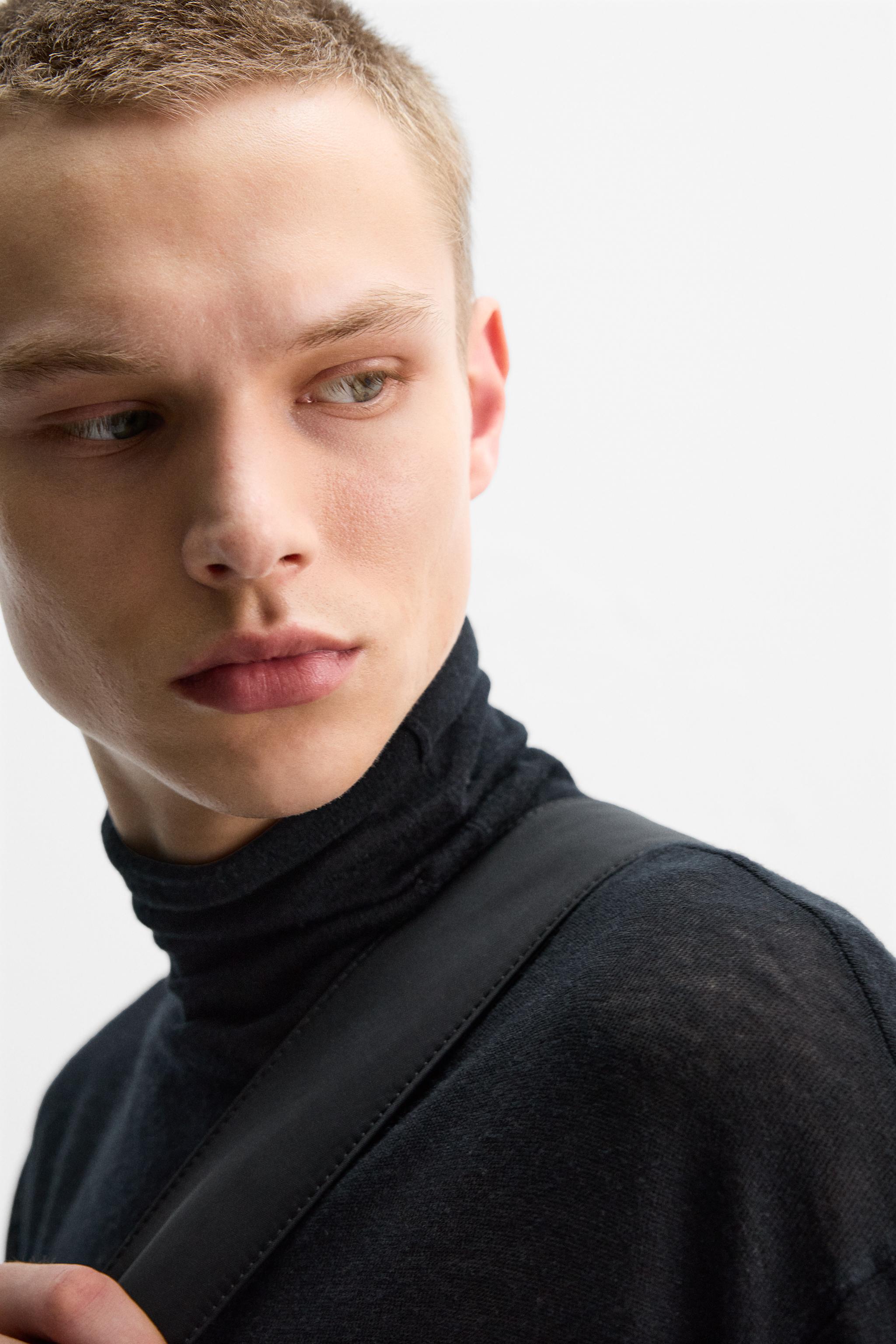 LIMITED EDITION ウール - シルクセーター - ブラック | ZARA