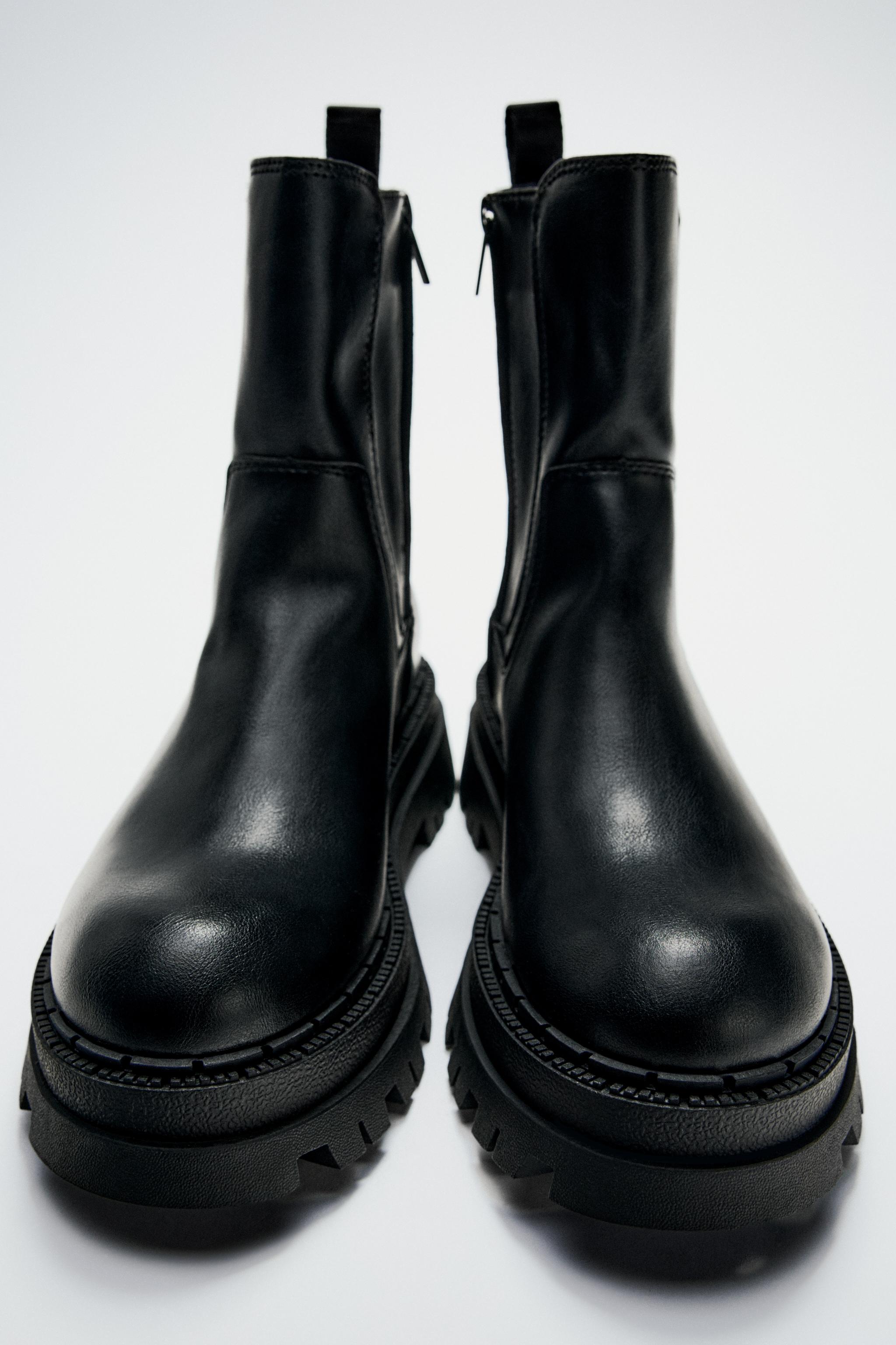 Combat boots pour femme Nouvelle Collection en ligne ZARA Luxembourg