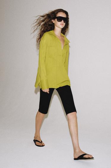 INTERLOCK CAPRIS - Black by Zara
