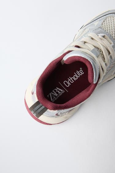 METALLIC TRAINERS - Multicoloured by Zara - Image 6