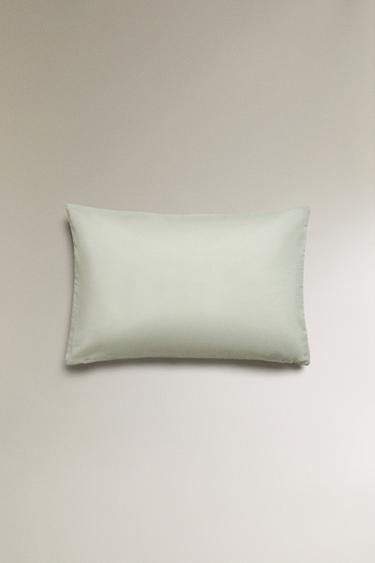 TOPSTITCHING CUSHION COVER - Light blue by Zara - Image 3