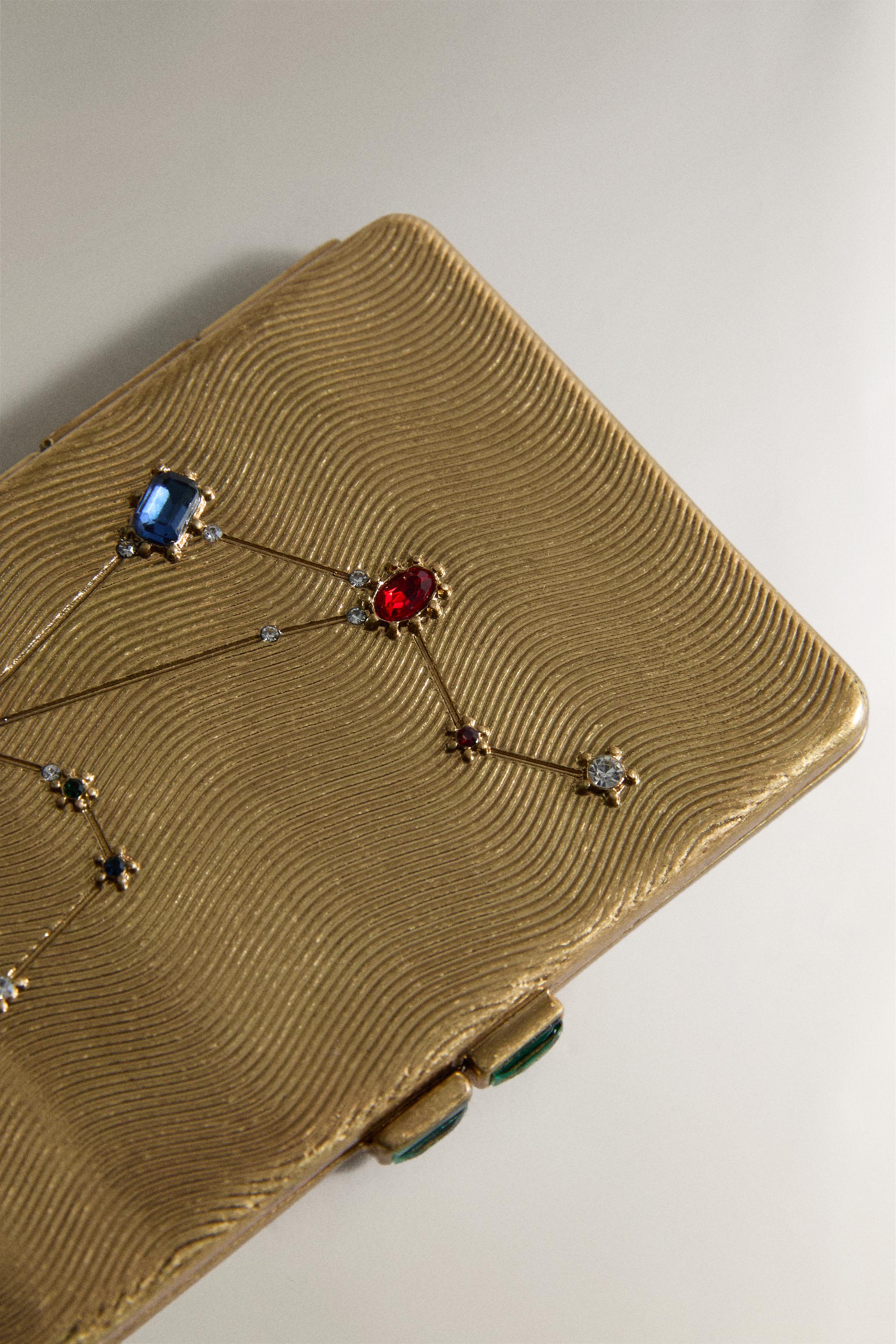 SMALL LIBRA MIRROR | MARISA BERENSON — Golden
