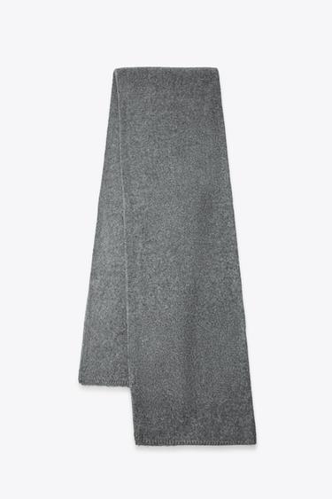 ÉCHARPE BASIQUE UNIE - Gris de Zara - Image 5