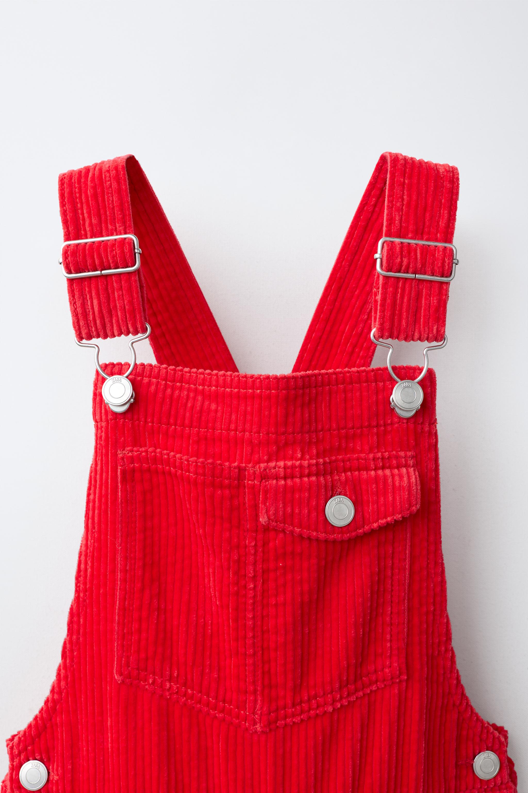 CORDUROY LONG OVERALLS