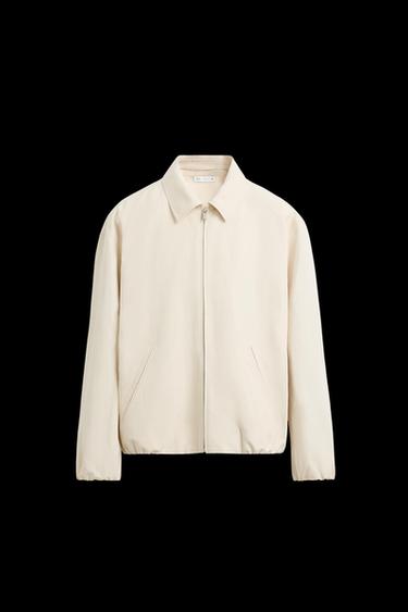 CROPPED FIT JACKET - Sand by Zara - Image 0