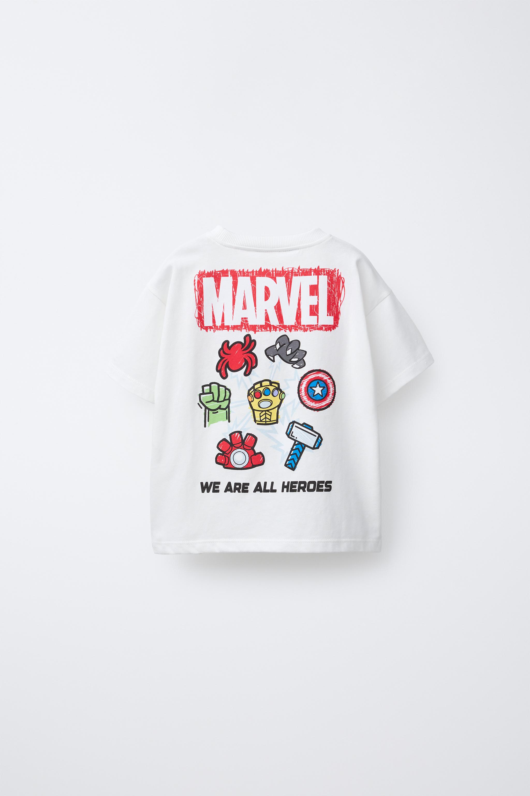 THE AVENGERS © MARVEL T-SHIRT - White | ZARA United States