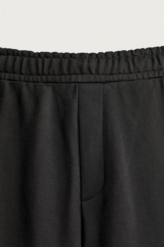 PANTALON DE JOGGING COUPE DÉCONTRACTÉE BASIQUE - Noir de Zara - Image 7