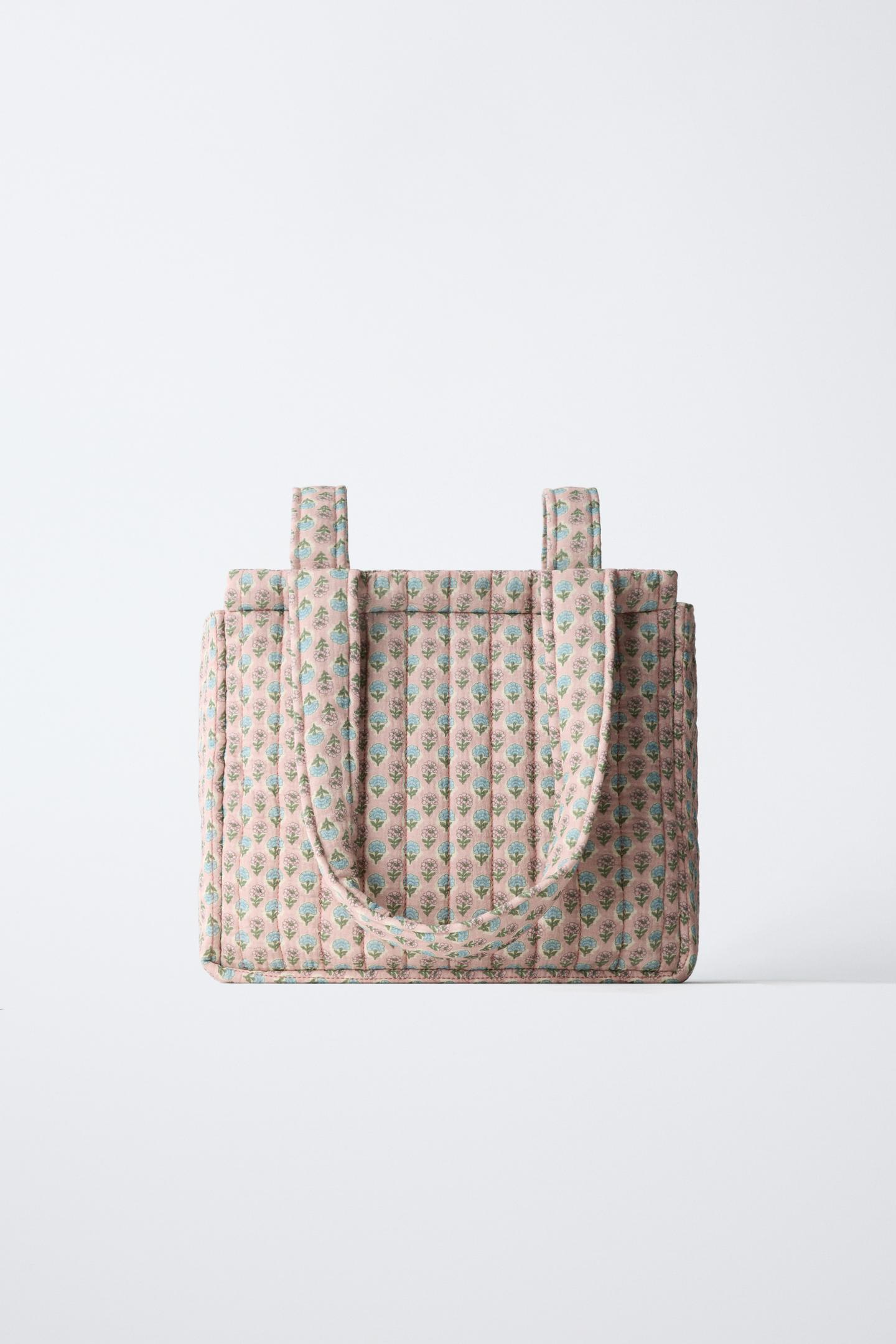 Детская сумка Zara Floral Maternity, цвет: Розовый — фото 6