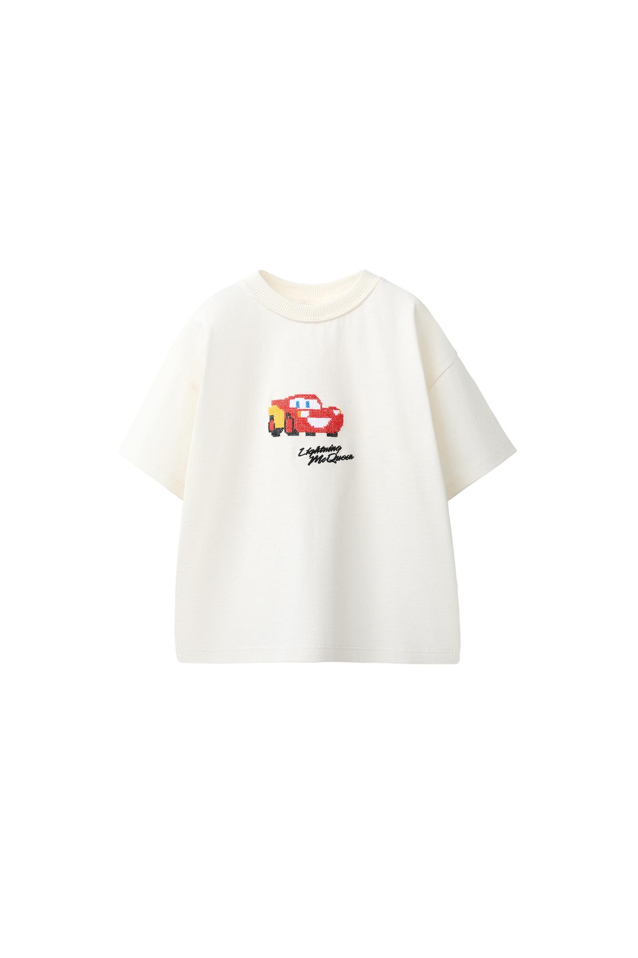 Футболка с вышивкой Lightning McQueen © DISNEY/PIXAR