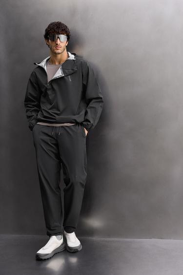 WINDBREAKER ANORAK - Black by Zara - Image 7