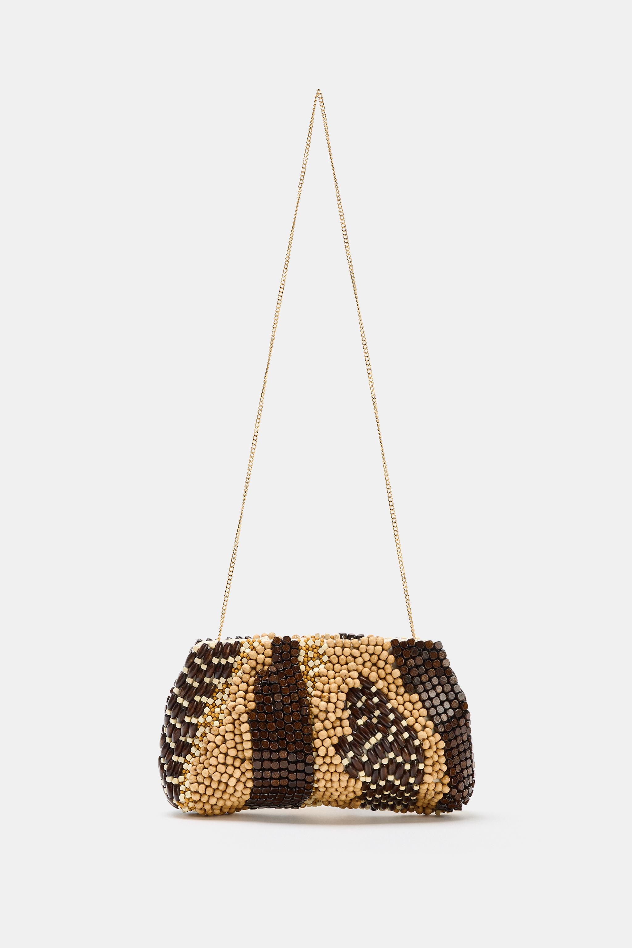 BEADED POUCH BAG