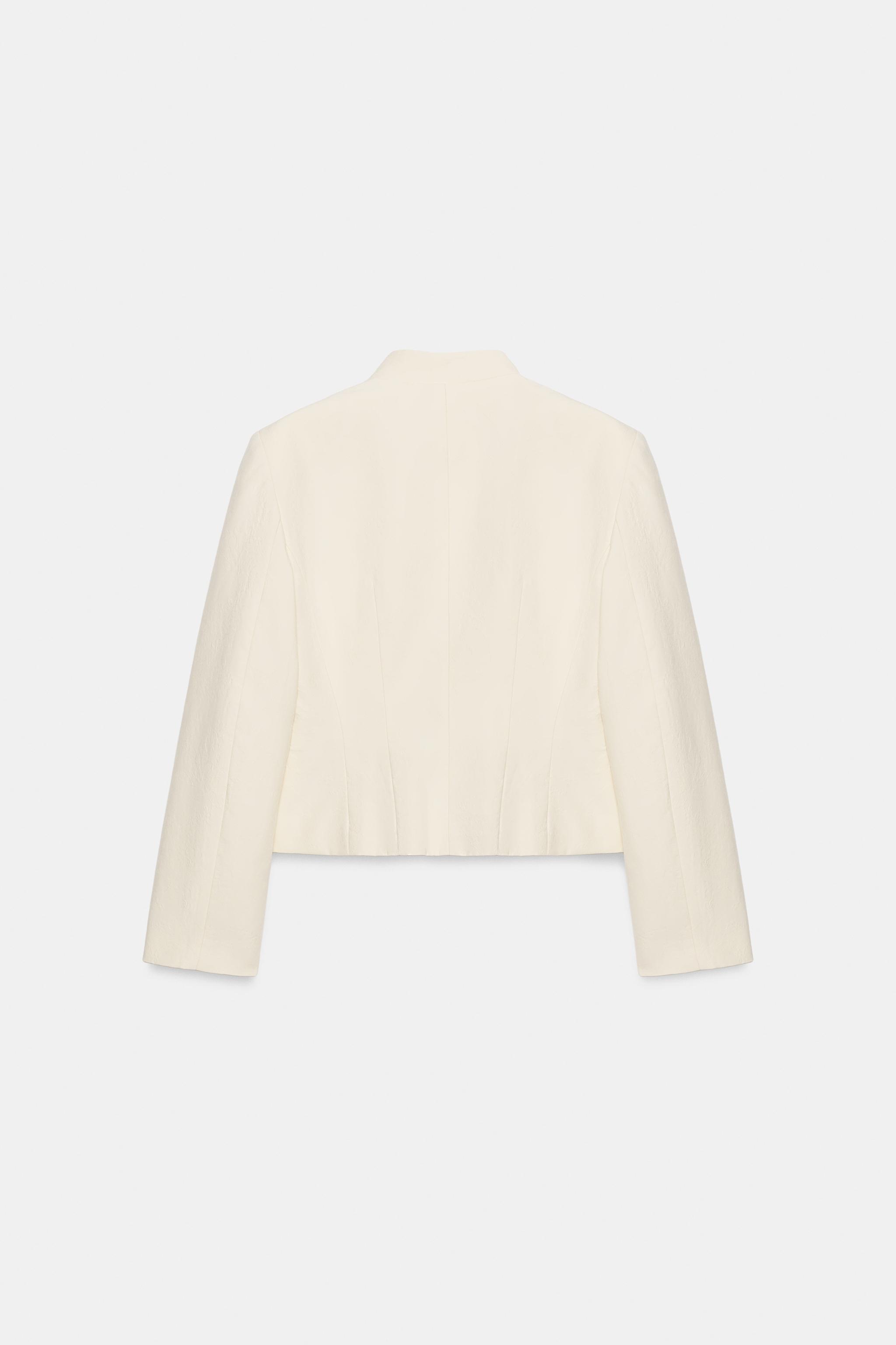 ZW COLLECTION FITTED BUTTON JACKET