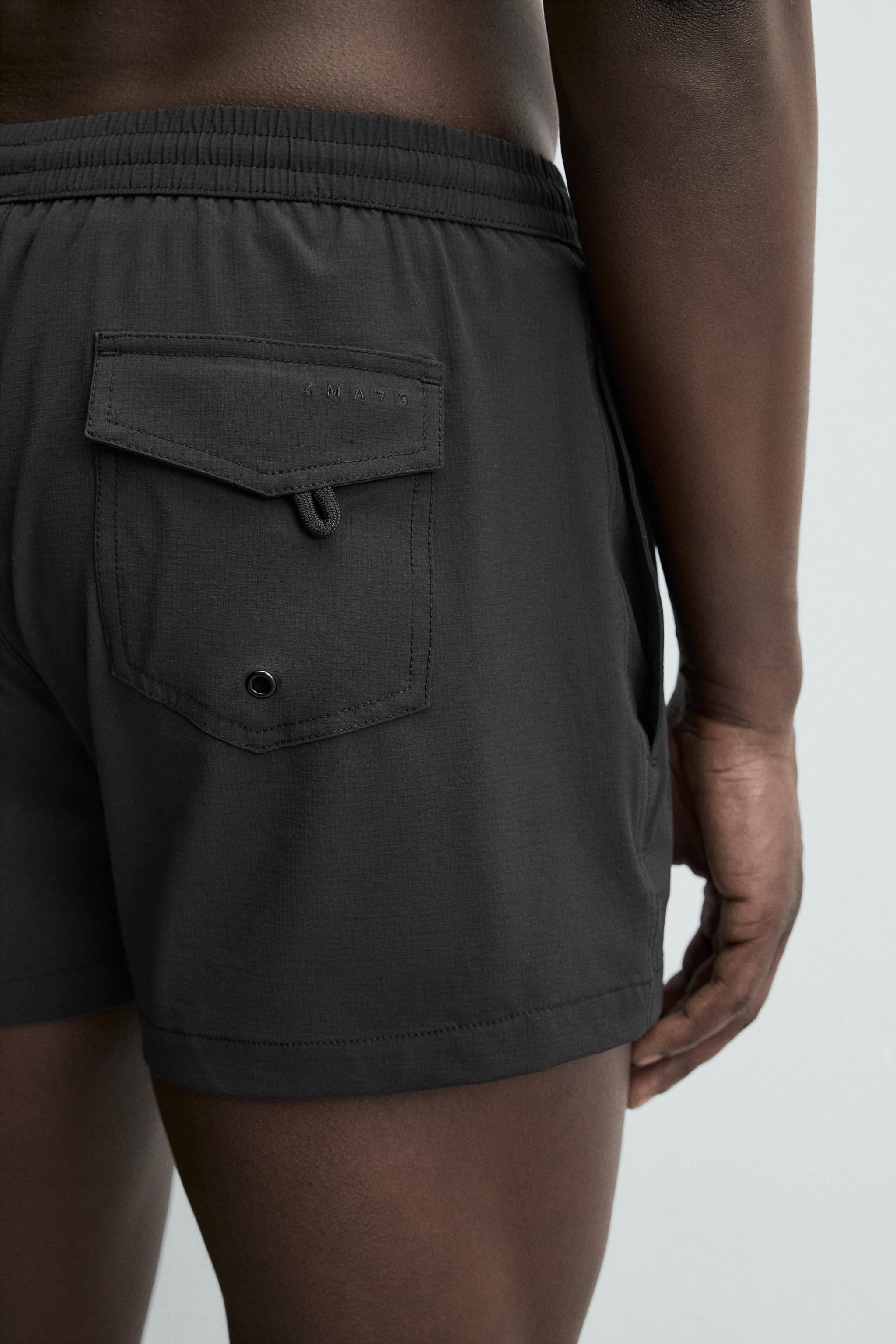 SHORT STRUCTURED SWIMSUIT